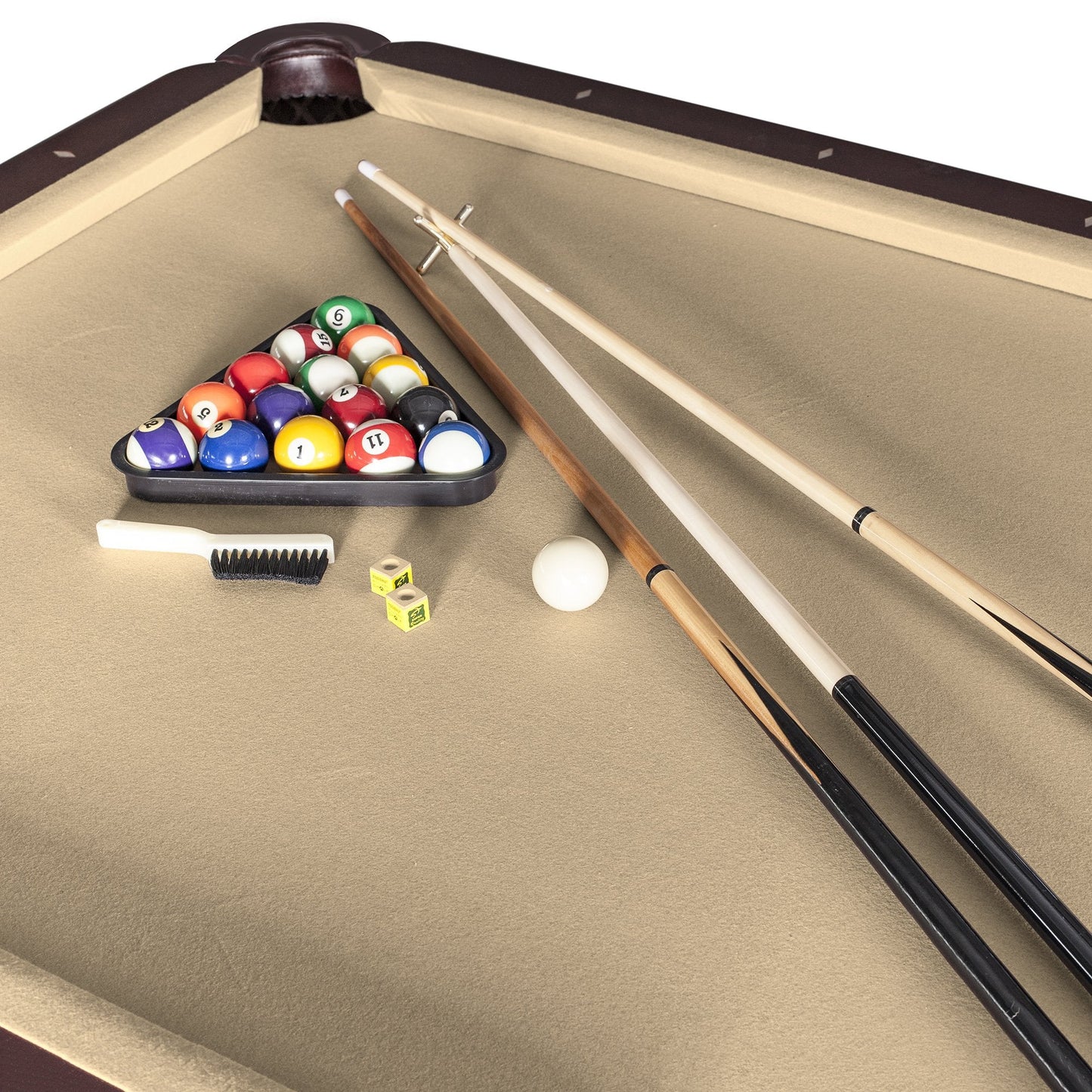 Hathaway Augusta Walnut 8ft Non Slate Pool Table - BG2670