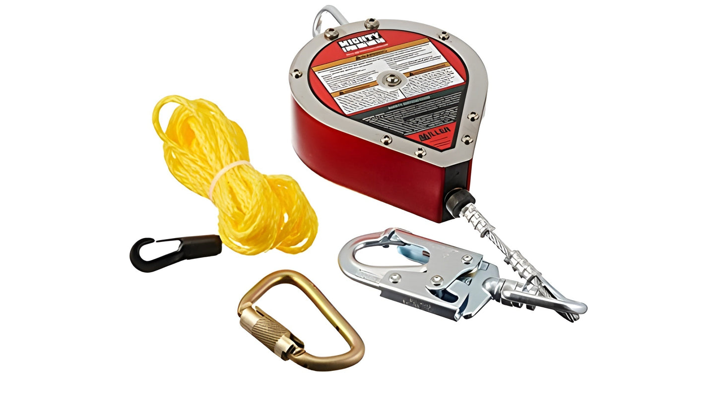 Miller Welding MightyLite™  RLS20G-Z7/20FT 20' Galvanized Steel Self-Retracting Lifeline   USED - Miller RLS20GZ720