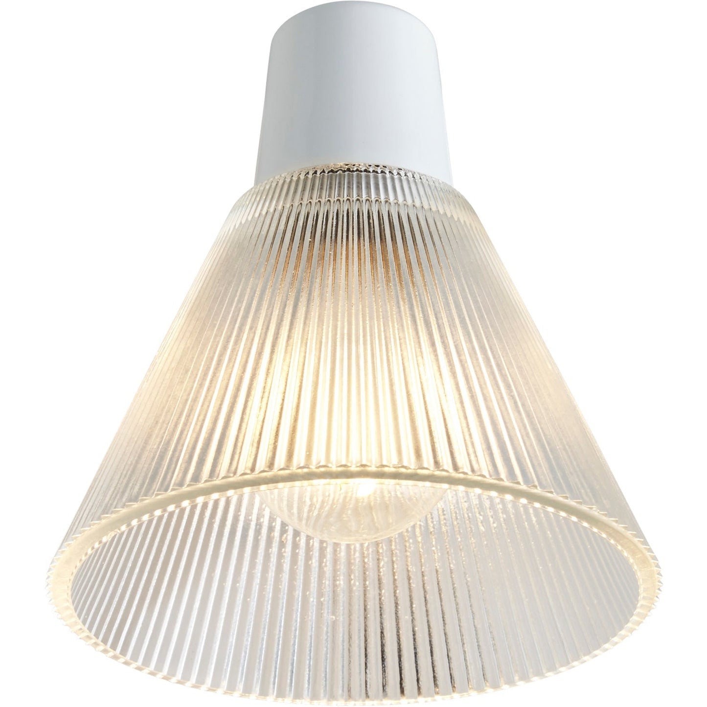 Original BTC Minster 2 Prismatic Pitched Wall Light