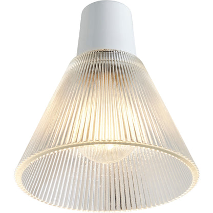 Original BTC Minster 2 Prismatic Pitched Wall Light