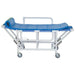 MJM International Folding Padded PVC Shower Transfer Gurney