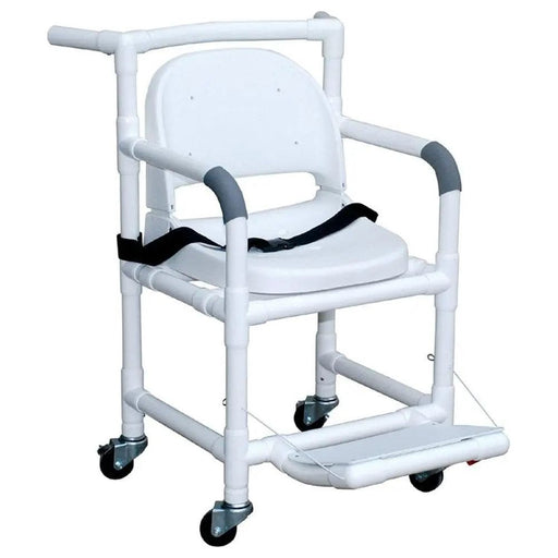 MJM International PVC Geriatric Transfer Chair with Safety Belt