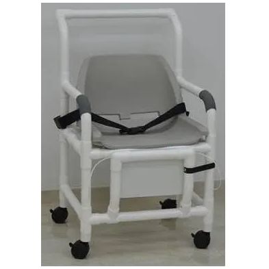 MJM International PVC Geriatric Transfer Chair with Safety Belt