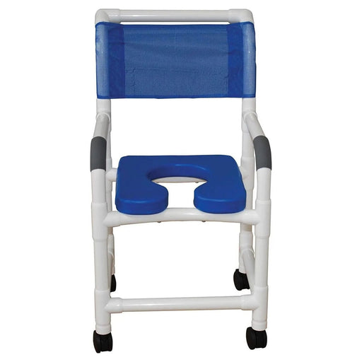 MJM International Standard Shower Chair with Soft Seat