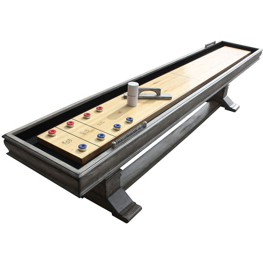 Hathaway Montecito Driftwood 12ft Shuffleboard Table - BG5025