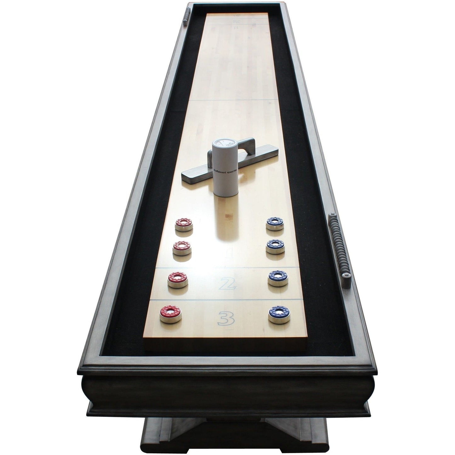 Hathaway Montecito Driftwood 12ft Shuffleboard Table - BG5025