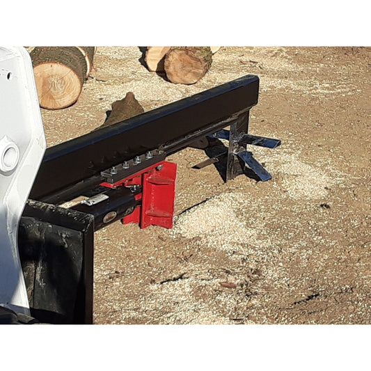 Wood Splitters Direct 30 Ton Upside Down Skid Steer Log Splitter Attachment 6 Way Wedge - SSUD30-6Way