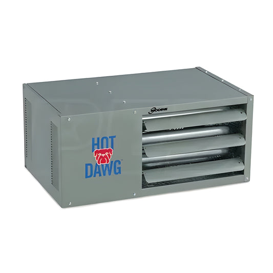 Modine Hot Dawg Garage Heater - 75K BTU/Direct Spark Ignition/LP/Single Stage w/Aluminized Steel Heat Exchanger