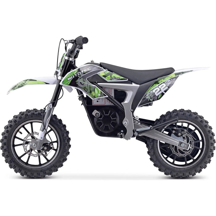 MotoTec Demon 500W 36V Electric Dirt Bike