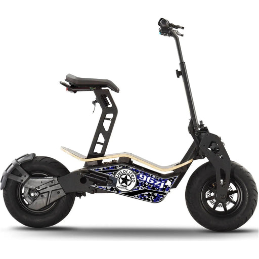 MotoTec Mad 1600W 48V Seated Electric Scooter