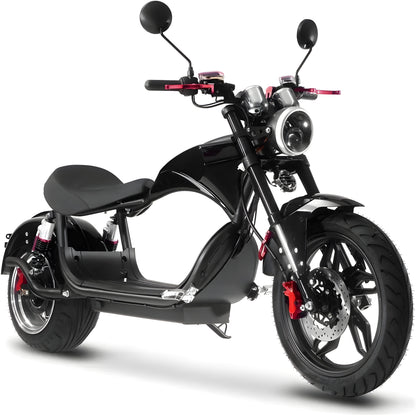 MotoTec Raven 2500W 60V Lithium Electric Scooter
