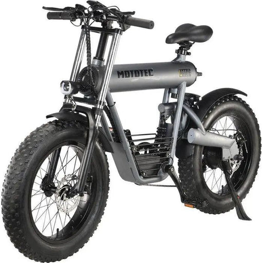 MotoTec Roadster 500W 48V Lithium Electric Bike