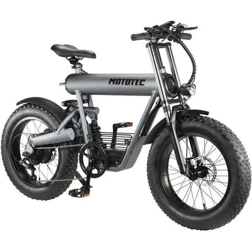 MotoTec Roadster 500W 48V Lithium Electric Bike