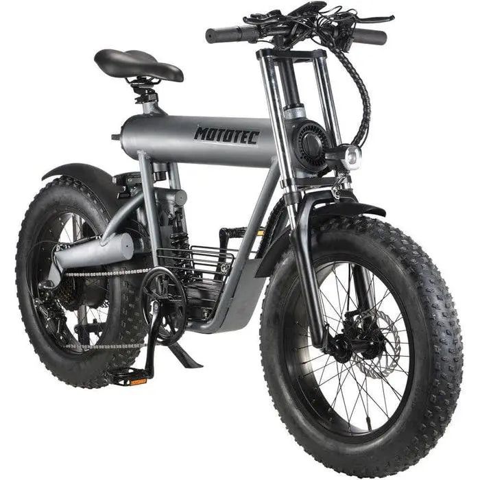 MotoTec Roadster 500W 48V Lithium Electric Bike