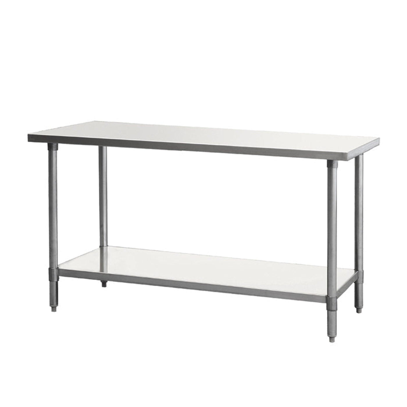 Chef AAA - TL2723, Commercial 72" Stainless Steel Work Table Food Prep (WxDxH) 72" x 24" x34" - TL2723