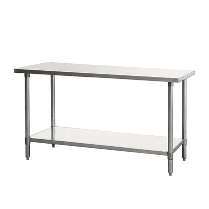 Chef AAA - TL2723, Commercial 72" Stainless Steel Work Table Food Prep (WxDxH) 72" x 24" x34" - TL2723