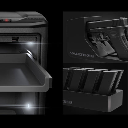 Liberty Safe Vaultek NMXi High Capacity Smart Handgun Safe - NMXi-BK