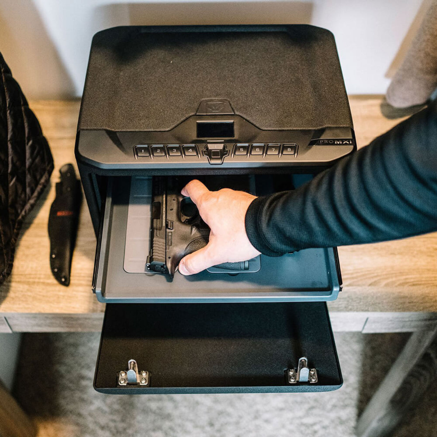 Liberty Safe Vaultek NMXi High Capacity Smart Handgun Safe - NMXi-BK