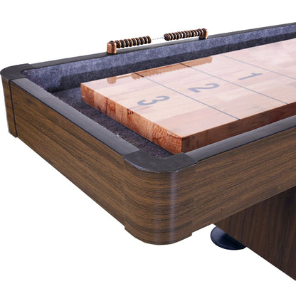Hathaway Challenger Walnut 14ft Shuffleboard Table - BG1218