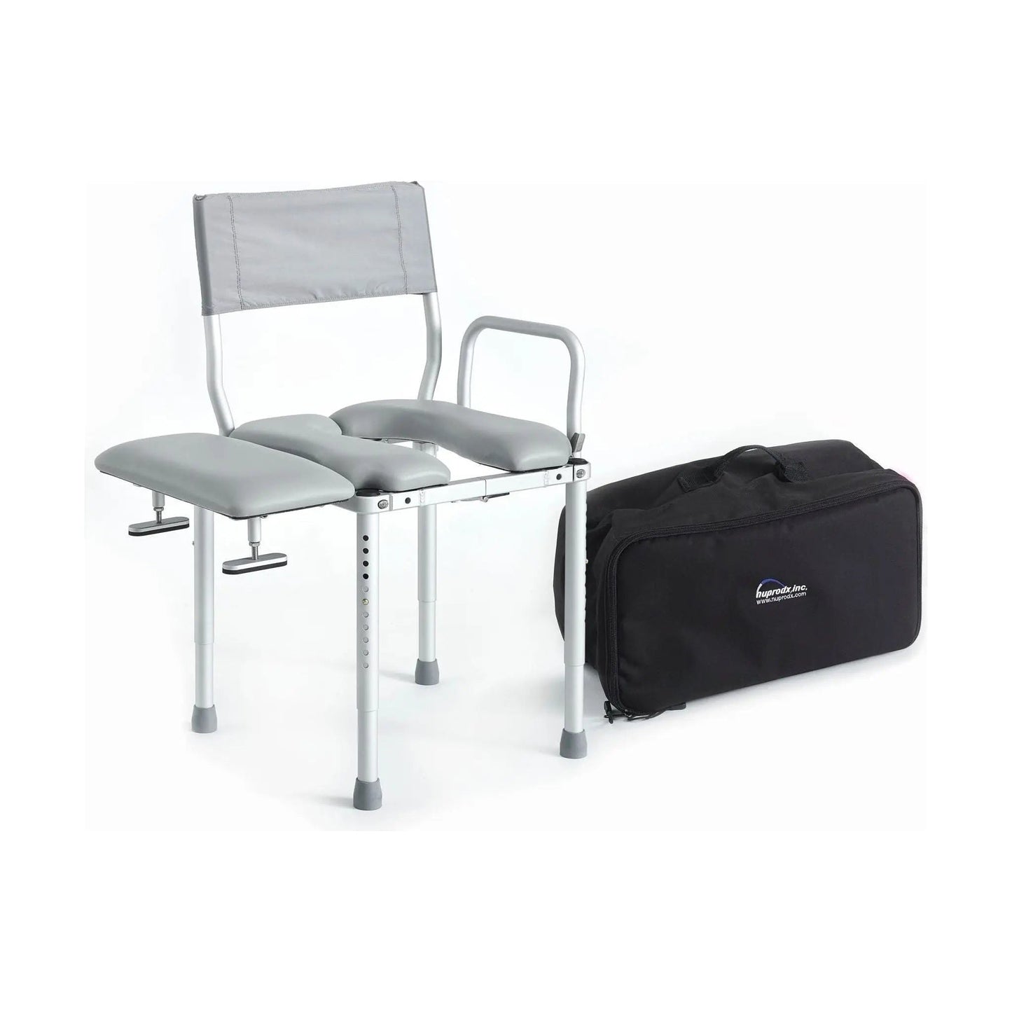 Nuprodx MC3000TX Travel Folding Shower Commode Chair