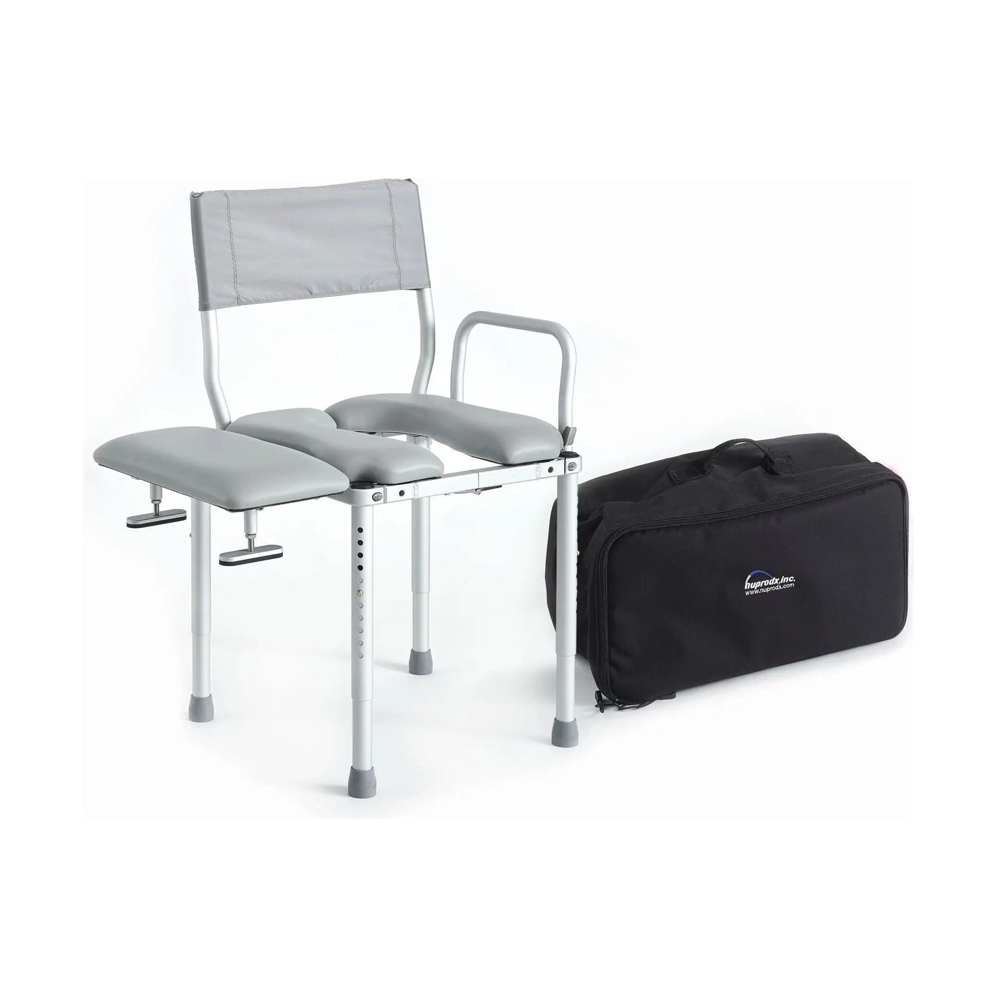 Nuprodx MC3000TX Travel Folding Shower Commode Chair