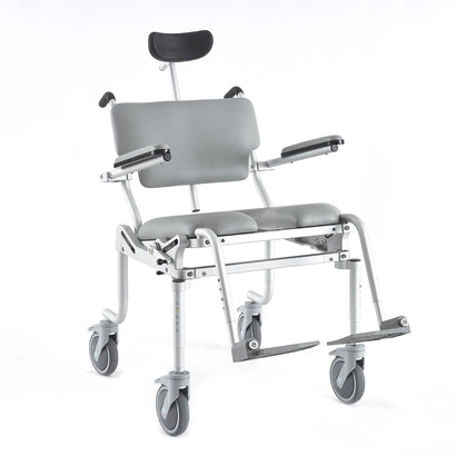 Nuprodx MC4200Tilt Bariatric Shower Commode Chair With Tilt-In-Space
