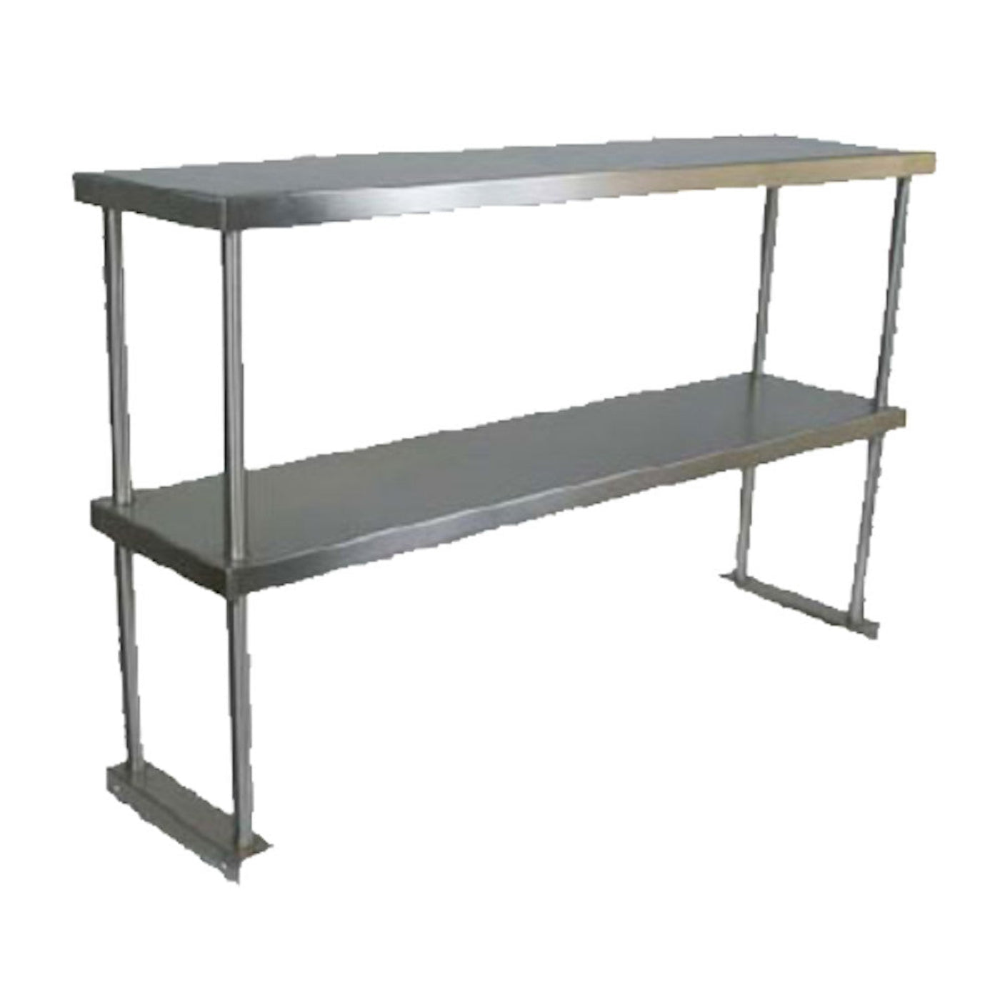 John Boos OS-ED-1260 Double 60" W x 12" D Economy Overshelf - JBOSED1260