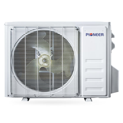 Pioneer Quantum Ultra 24,000 BTU 23 SEER2 230V High-Wall Ductless Energy-Star Mini-Split Air Conditioner Inverter Heat Pump Full Set - WYT024GLSI24RL