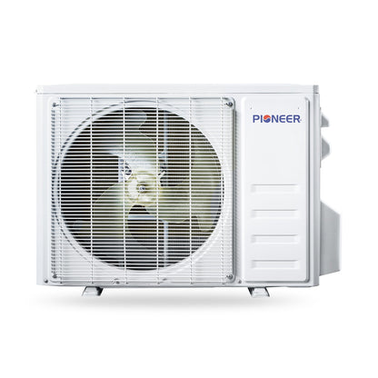 Pioneer Quantum Ultra 9,000 BTU 20.5 SEER2 230V Ceiling Concealed Ducted Mini-Split Air Conditioner Inverter Heat Pump Full Set - RYT009GLSI24RL