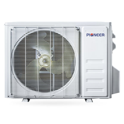 Pioneer Quantum Hyperformance 12,000 BTU 25 SEER2 230V High-Wall Ductless Energy-Star Mini-Split Air Conditioner Inverter Hyper Heat Pump Full Set - WYT012GLSI25RH-10S