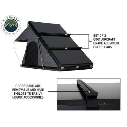 Overland Vehicle Systems Mamba 3 Clamshell Roof Top Tent - 18099901