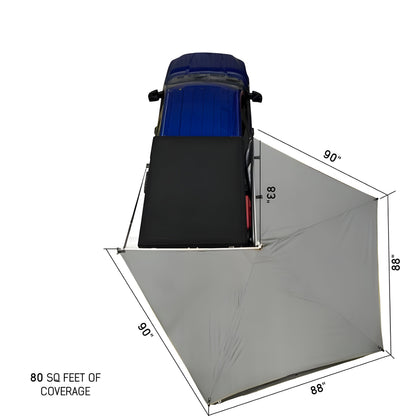 Overland Vehicle Systems Nomadic LT 270 Awning With Walls - 19579907