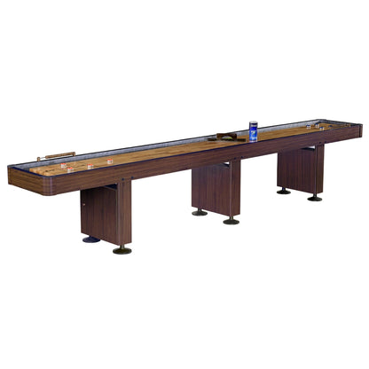 Hathaway Challenger Walnut 14ft Shuffleboard Table - BG1218