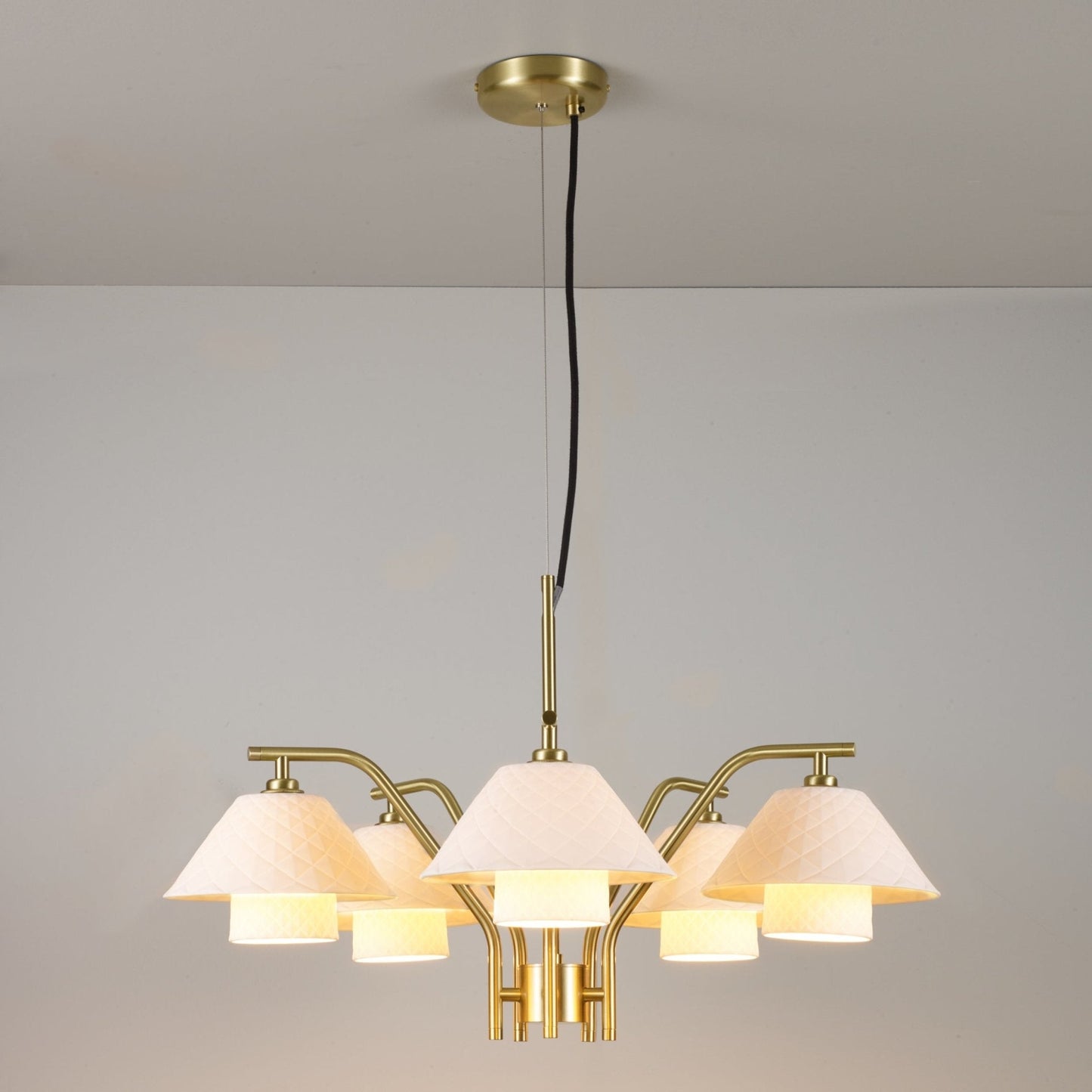 Original BTC Oxford Double Chandelier Light