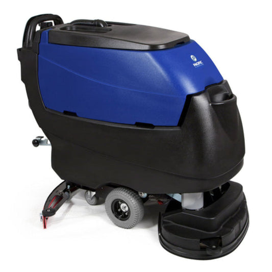 Pacific Floorcare Click to expand Images Videos Pacific Floorcare 28” Battery Powered S-28 Floor Scrubber (22 Gallon) w/ Pad Drivers - PAC-875409