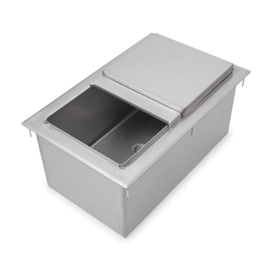 John Boos PB-DIIB2218 Drop-In Ice Bin 22"W x 18"D x 12"H - JBPBDIIB2218