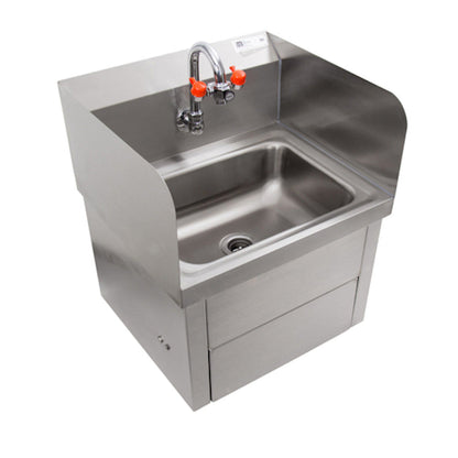 John Boos PBHS-W-1410-KV1APS-EW-SS Hand Sink with Eye Wash