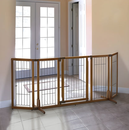 Richell Wide Premium Plus Freestanding Pet Gate - RI-94904