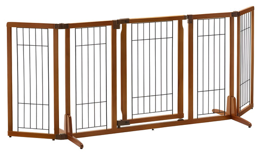 Richell Wide Premium Plus Freestanding Pet Gate - RI-94904