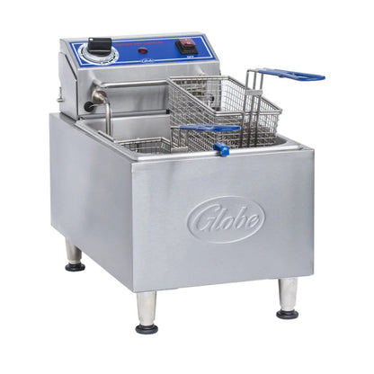 Globe PF10E 10 lb. Electric Countertop Fryer - GLPF10E