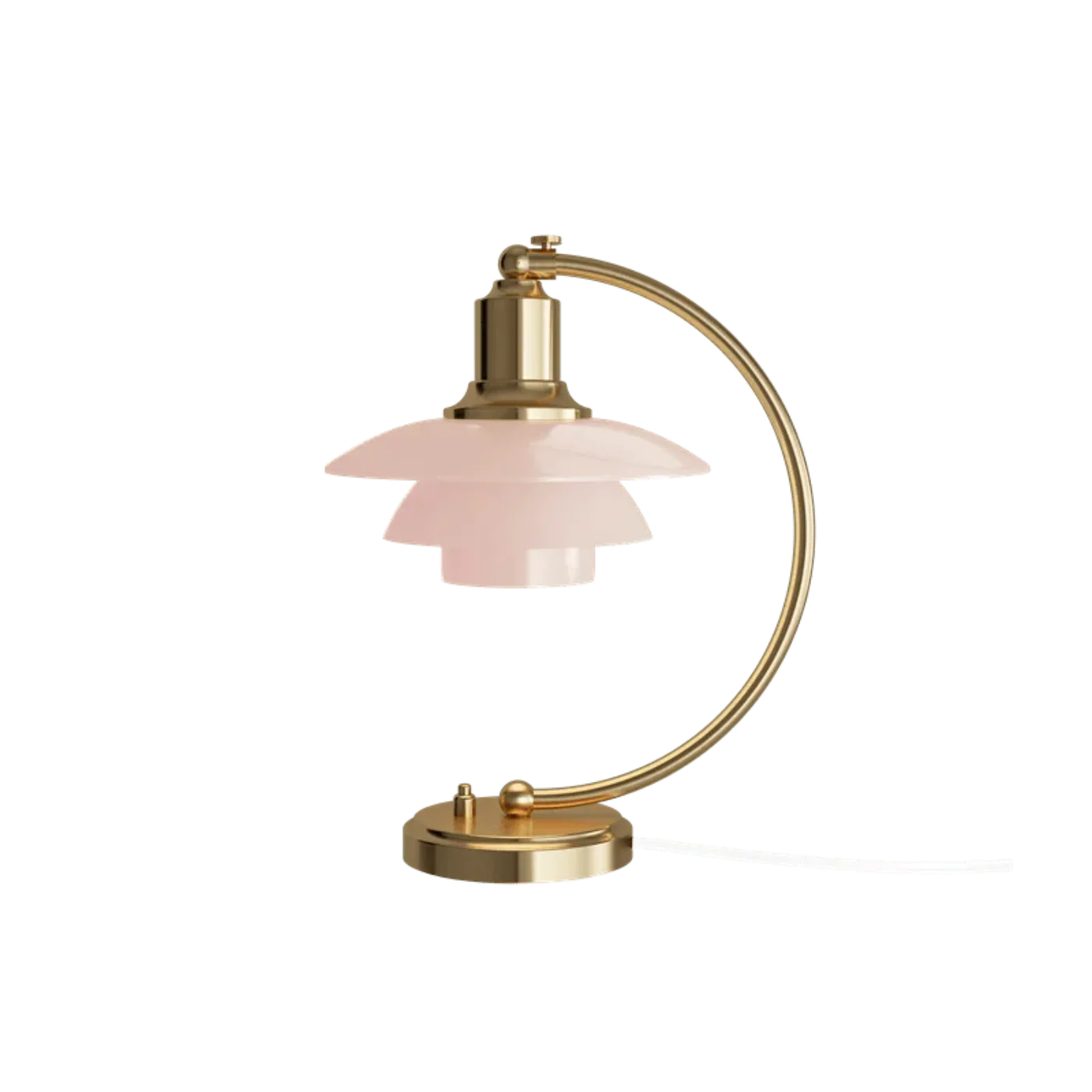 Louis Poulsen PH 2/2 Luna Table Lamp - Pale Rose - 5744911625