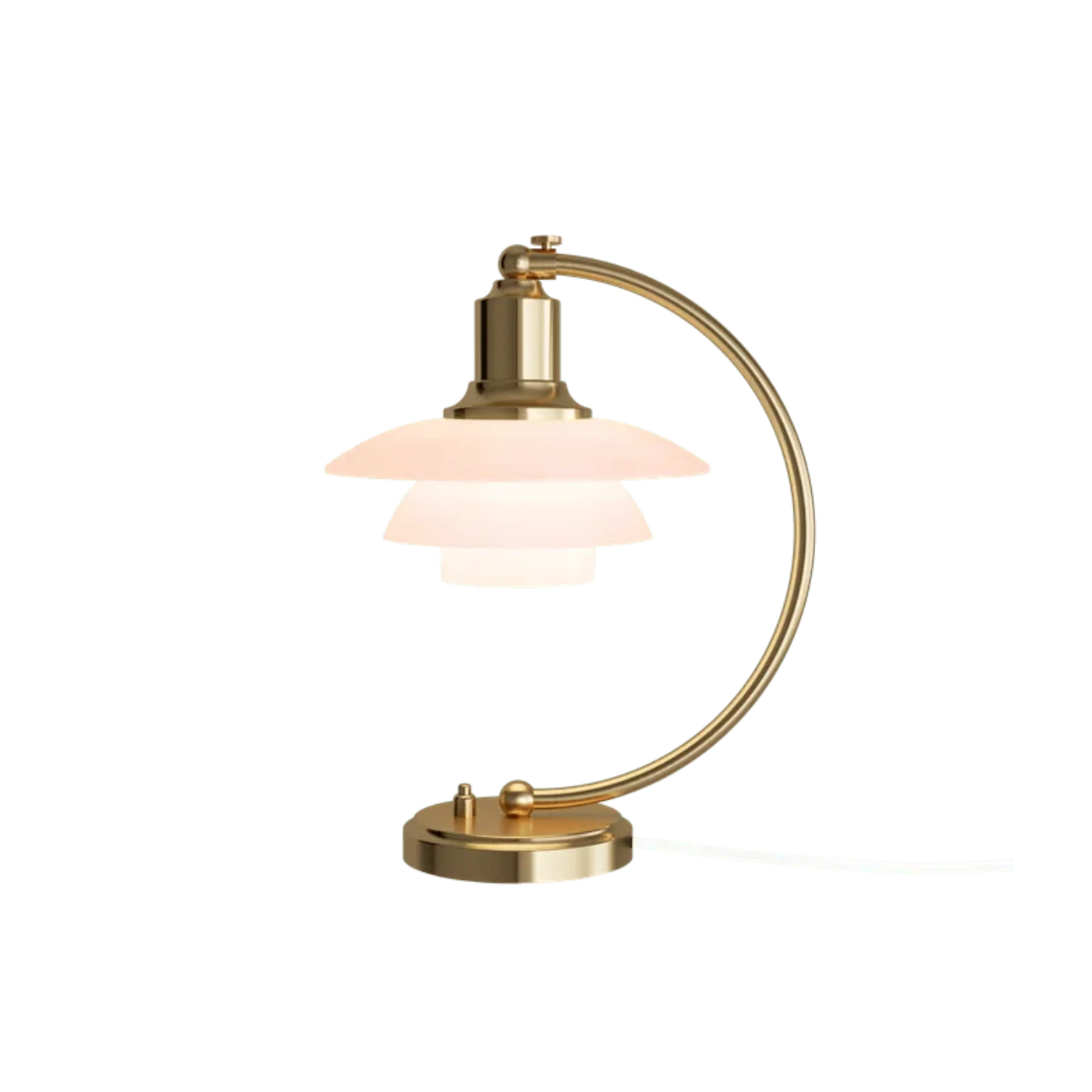 Louis Poulsen PH 2/2 Luna Table Lamp - Pale Rose - 5744911625