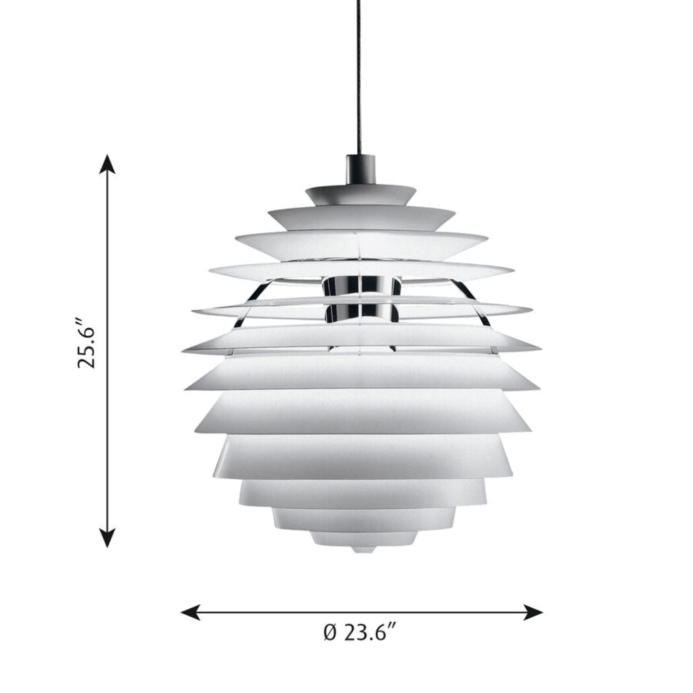 Louis Poulsen PH Louvre Pendant - 5741917910