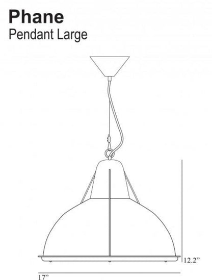 Original BTC Phane Pendant Large