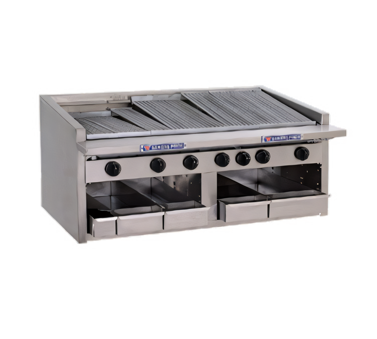 Bakers Pride (Middleby) Dante Series Gas Charbroilers - C-60RS-R