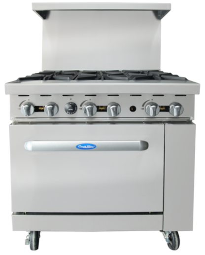 Atosa USA, Inc. AGR-6B-LP CookRite Gas Ranges