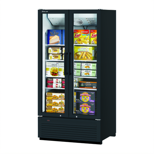 Turbo Air Super Deluxe Glass Door Merchandisers - TGF-35SDH-N