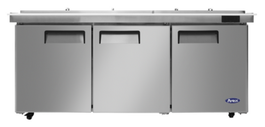 Atosa USA, Inc. MSF8308GR-NTCV Atosa Refrigerated Prep Tables