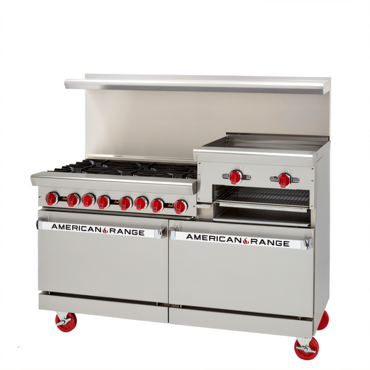American Range Gas Ranges - AR-6B-24RG-CL-126R