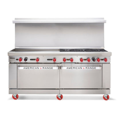 American Range Gas Ranges - AR-24G-8B-126L-SBR